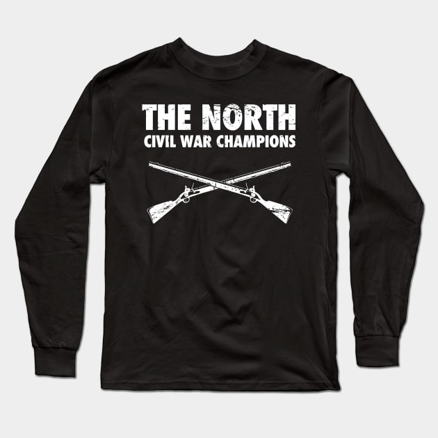 History - American Civil War North Union Long Sleeve T-Shirt by MeatMan